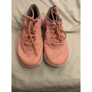 Nike Flex Contact 917937 600 Salmon Pink Shoes Sneakers Shoes Size 4.5 Woman’s